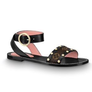 Rare Louis Vuitton Monogram Passenger Sandals